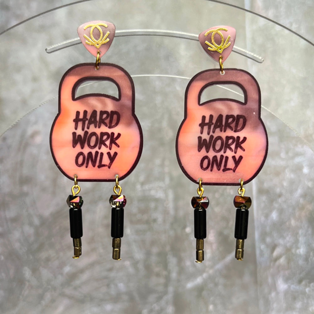 Hard work only