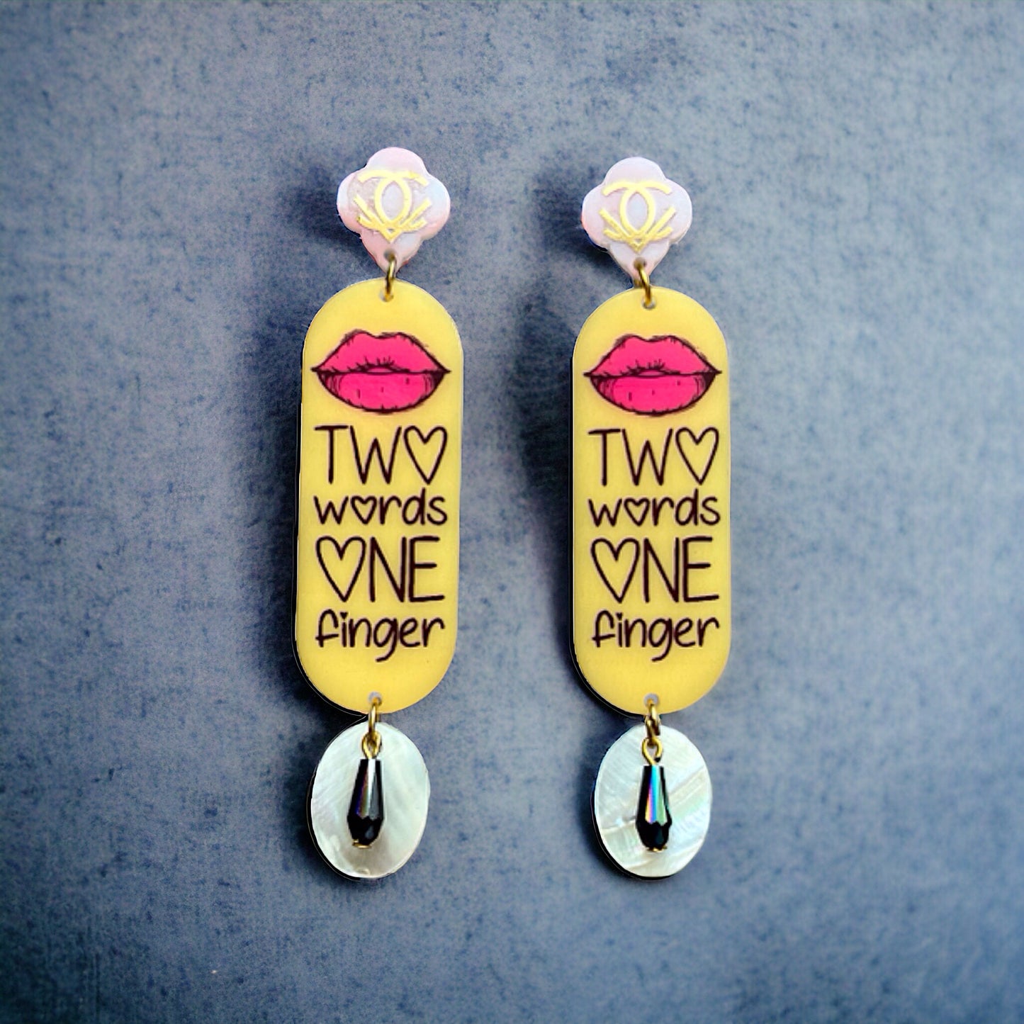 Two words one Finger