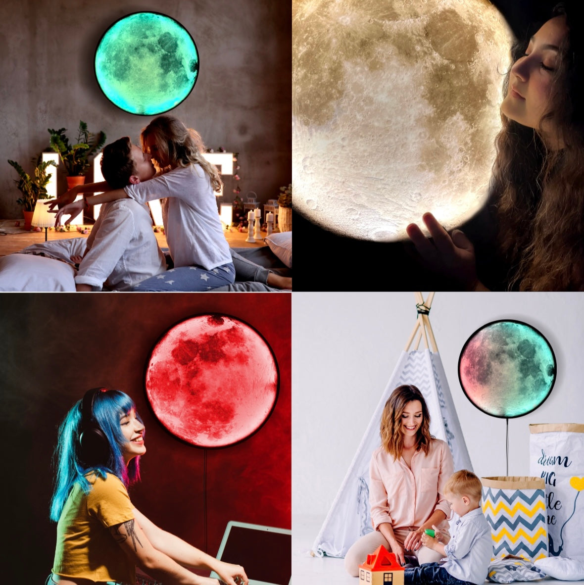 Moon Wall Light (RGB)
