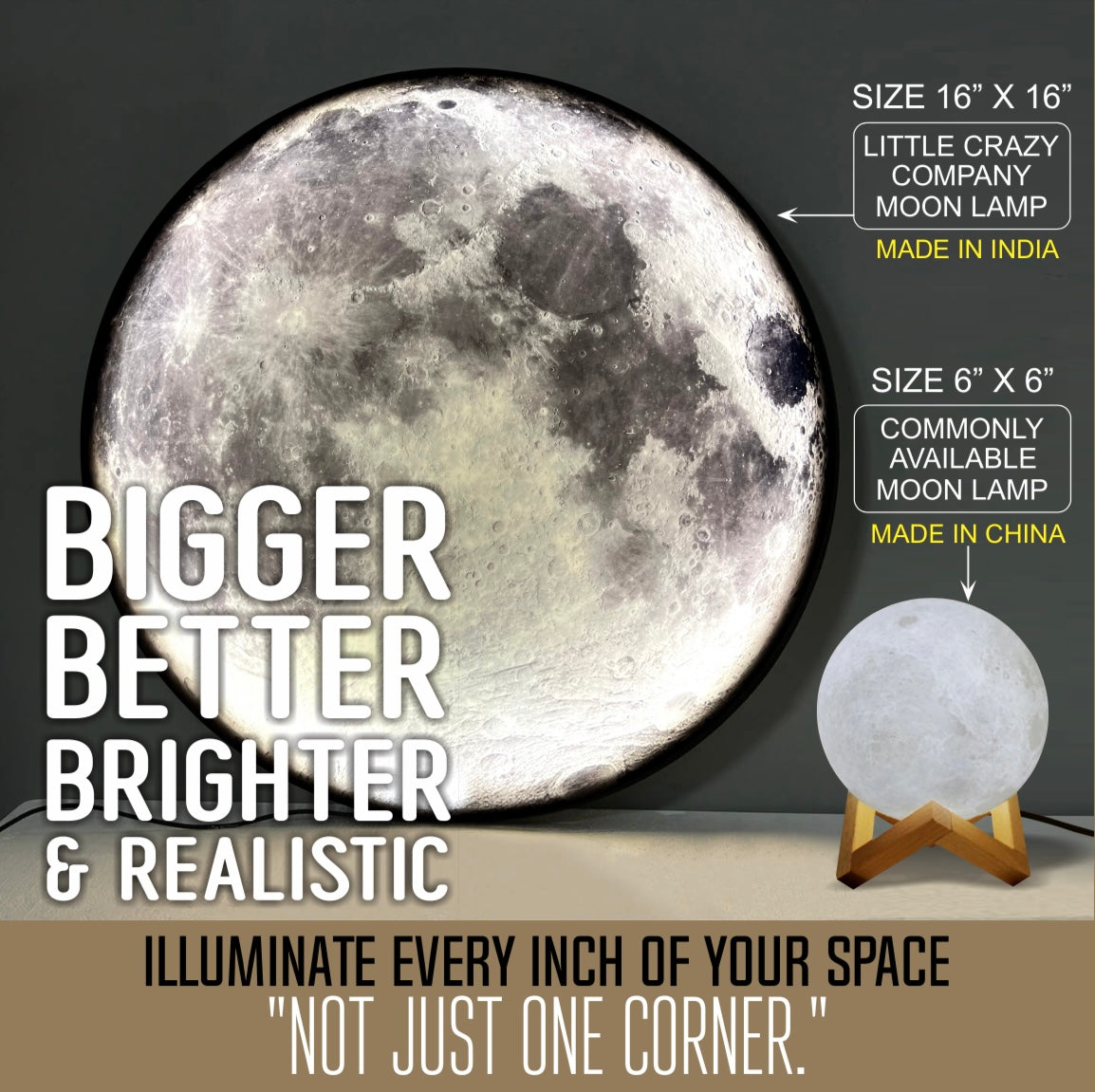 Moon Wall Light (RGB)