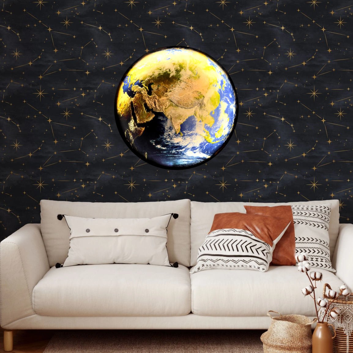 Earth Wall Lamp (RGB)