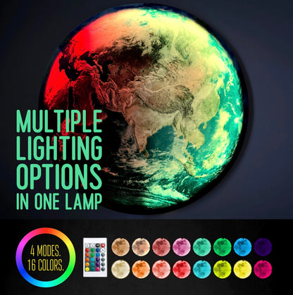Earth Wall Lamp (RGB)